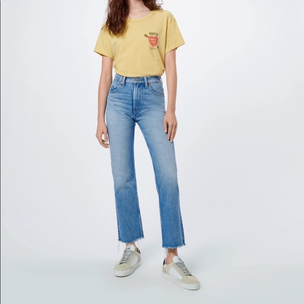 NWT Re/Done Jeans 70s Crop Boot 29